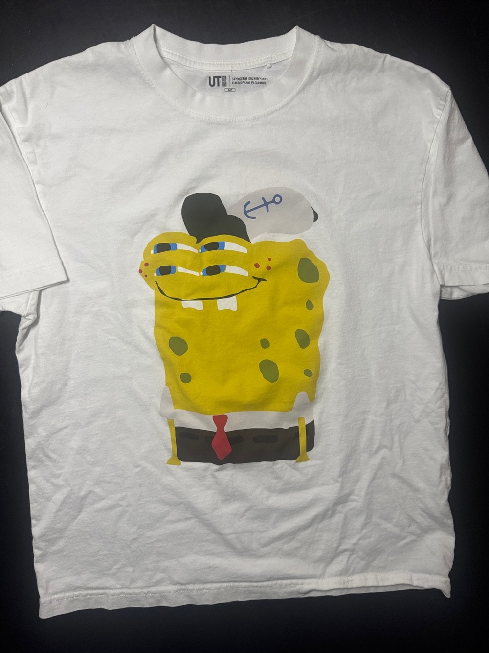 UT Cactus Plant Flea Market White Graphic Tee